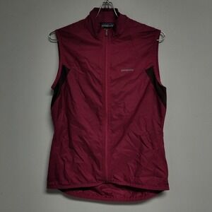 Patagonia Women's Medium Pink Houdini Windbreaker Zip Up Vest